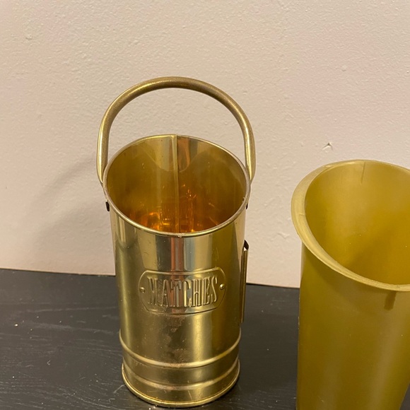 Vintage Teleflora match stick holder w/ handle and removable plastic ins… - Picture 9 of 9